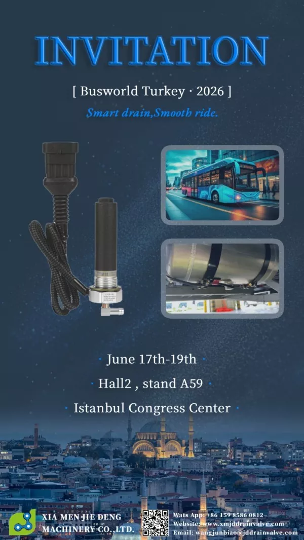พบกับเครื่องจักร Xiamen Jiedeng ที่ Busworld Turkey 2026!