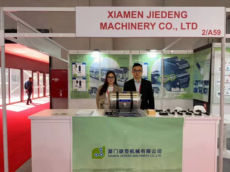 นิทรรศการเครื่องจักร Xiamen Jiedeng ที่ Busworld Turkey 2026